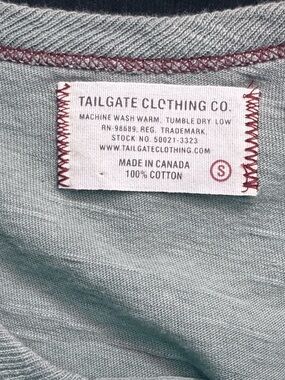 Men's Sage Green Long-Sleeve Henley Shirt